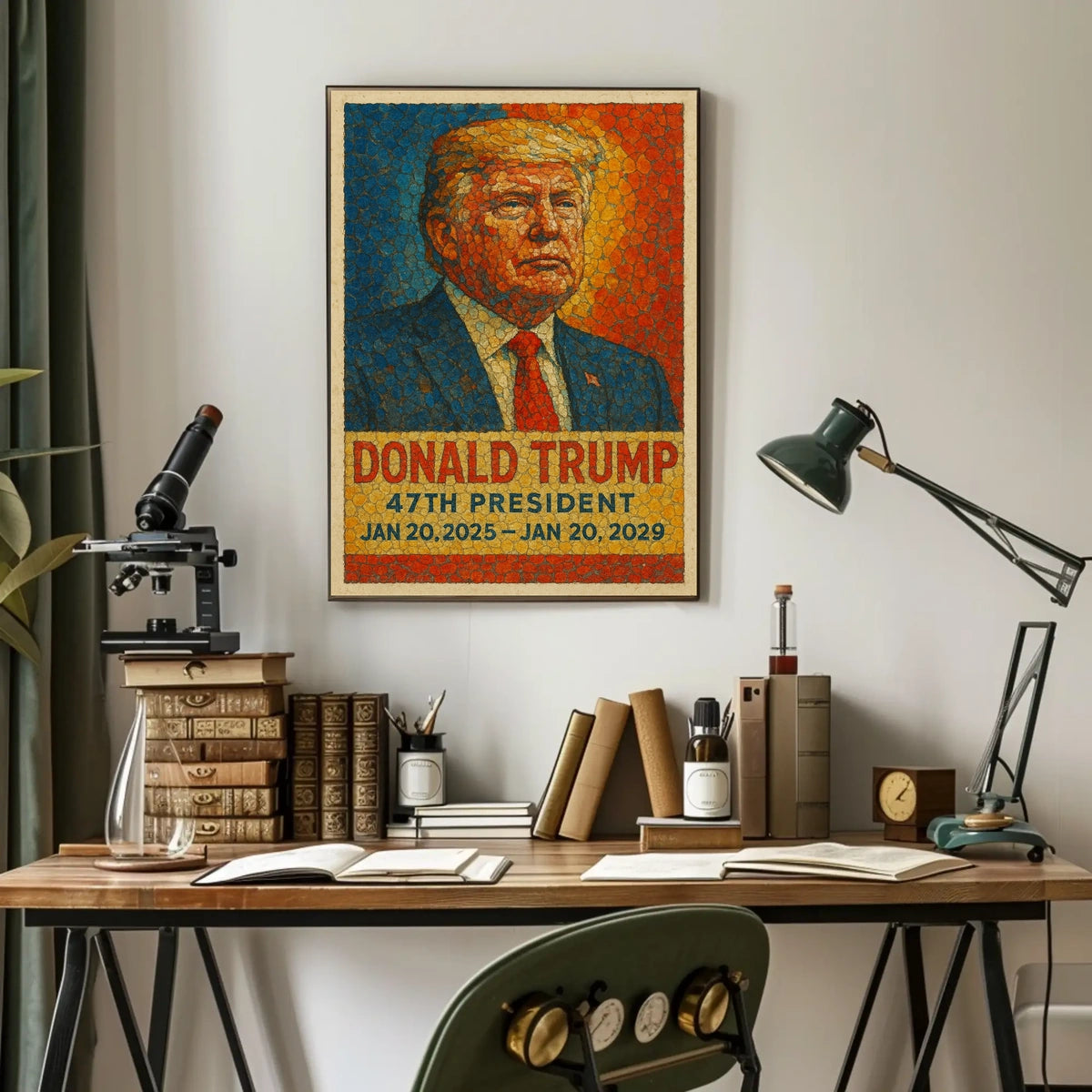 Donald Trump 47th President Poster