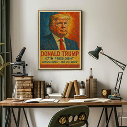 Donald Trump 47th President Poster