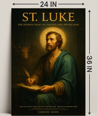 St. Luke Patron Saint Of Artists Poster PosterGoat