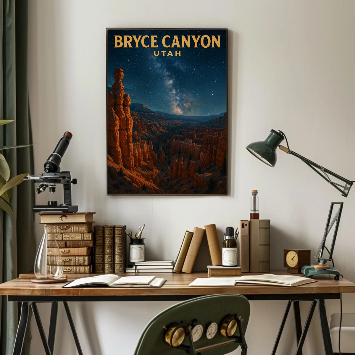Bryce Canyon Under The Stars Poster