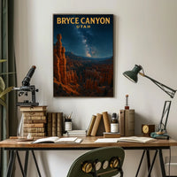 Bryce Canyon Under The Stars Poster