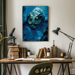 Mythical Sea Creature Artistry: Fantasy or Mythology Poster PosterGoat
