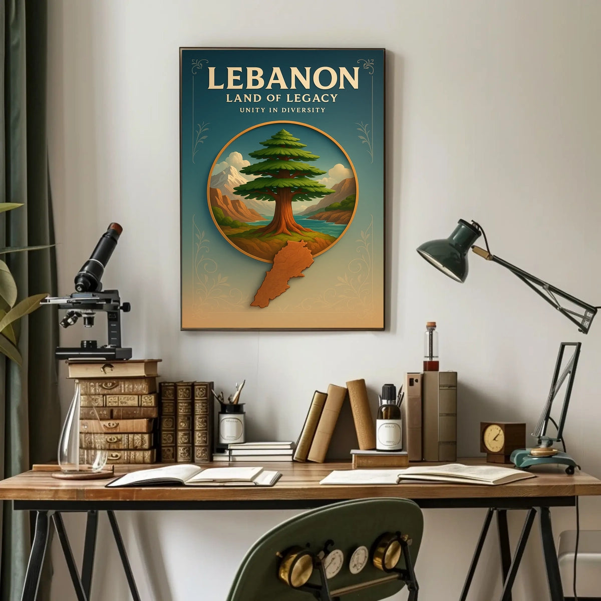 Lebanon Land Of Legacy Poster