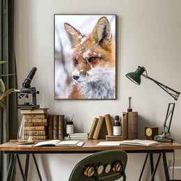 Winter Fox Poster