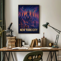 New York City Skyline Poster