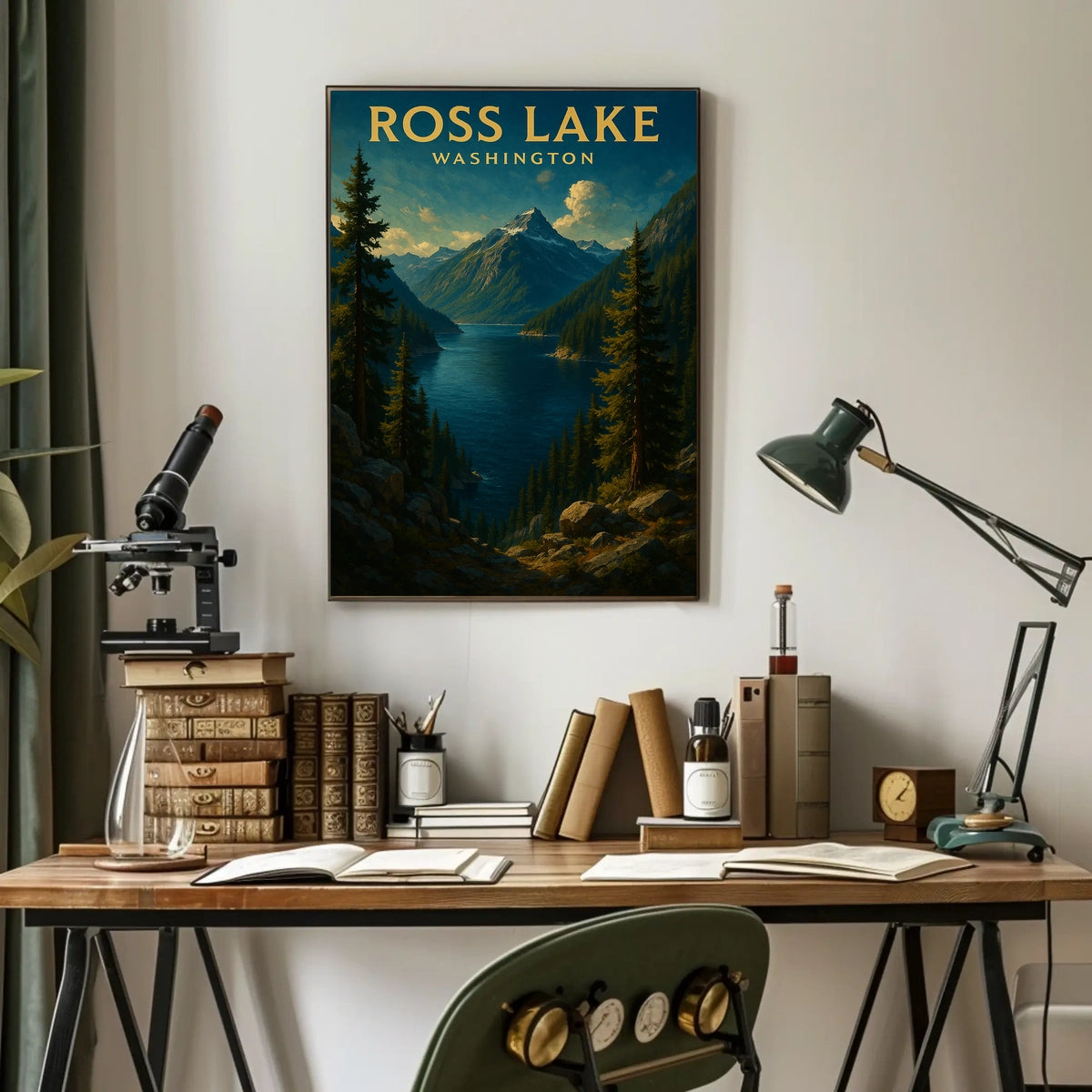 Ross Lake, Washington Poster