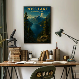 Ross Lake, Washington Poster