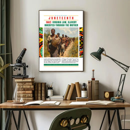 Black History Journey: Educational or Infographic Poster