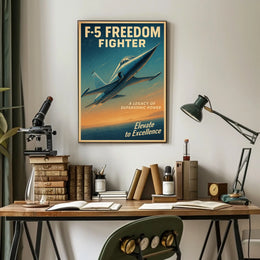 F-5 Freedom Fighter Poster