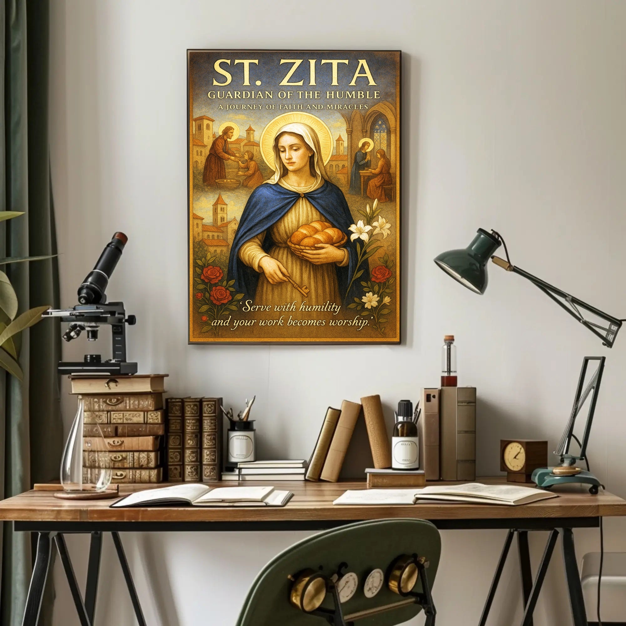 St. Zita Guardian of the Humble Poster