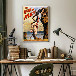 The War of Wealth Dramatic Rescue - Historical Poster