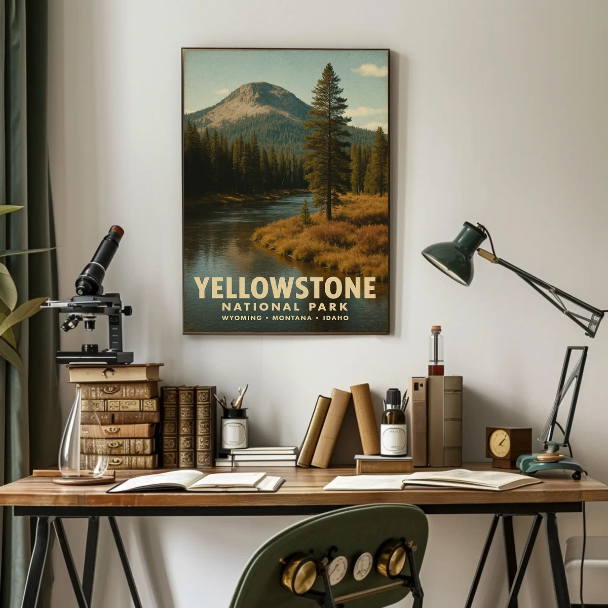 Yellowstone National Park Poster