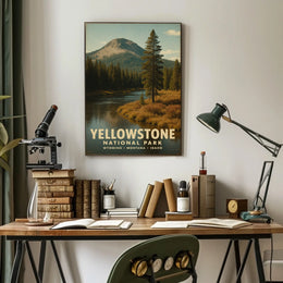 Yellowstone National Park Poster
