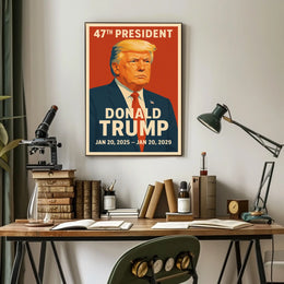 Trump 47Th President Patriotic Poster
