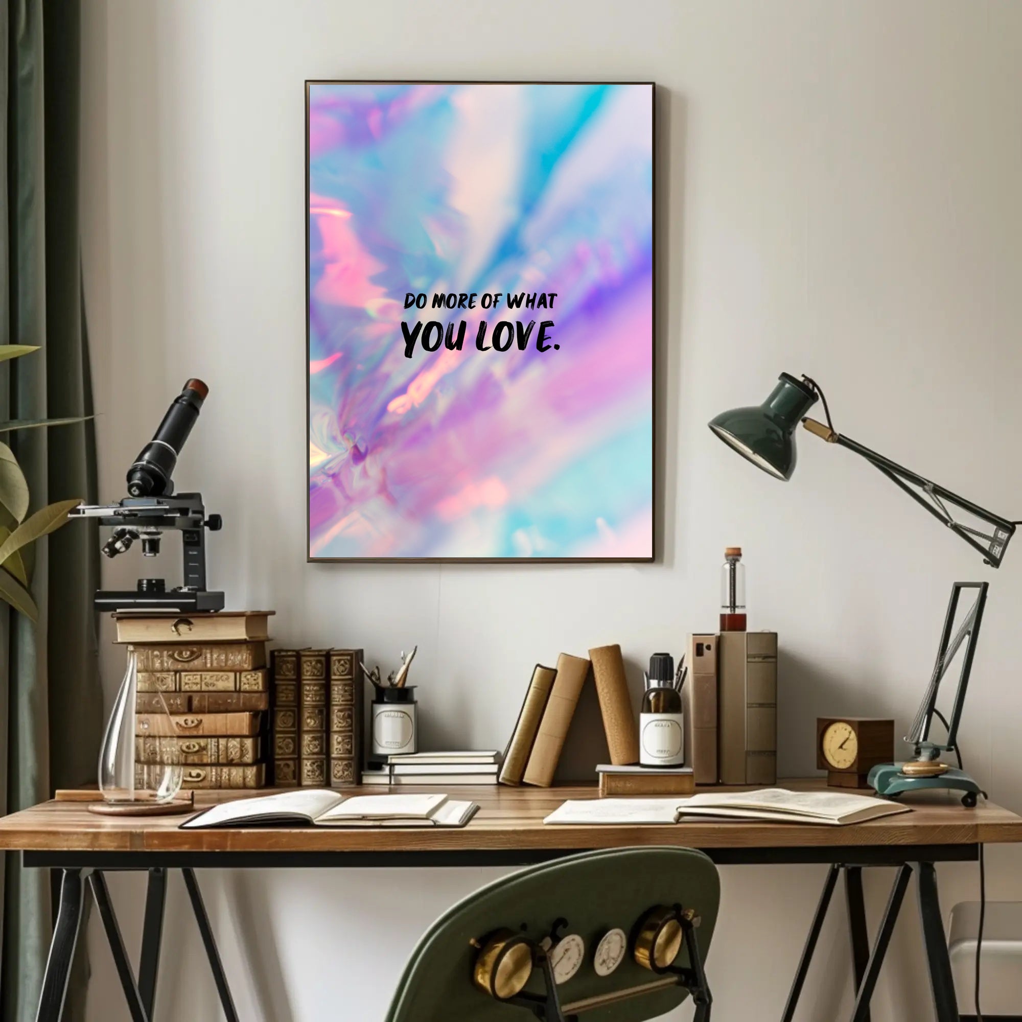 Do More of What You Love Motivational or Quote Poster PosterGoat