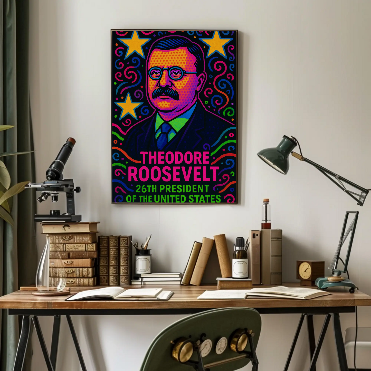 Theodore Roosevelt 26th President Poster