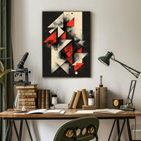 Geometric Abstraction Abstract Poster