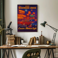 2025 Woodward Cruise Poster