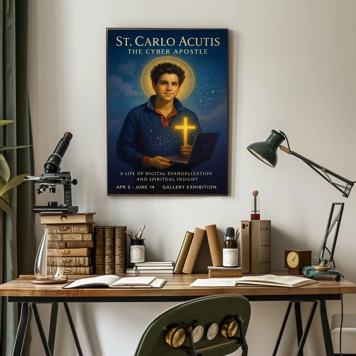 St. Carlo Acutis The Cyber Apostle Poster