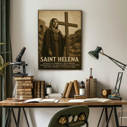Saint Helena Pilgrim Of The Holy Land Poster