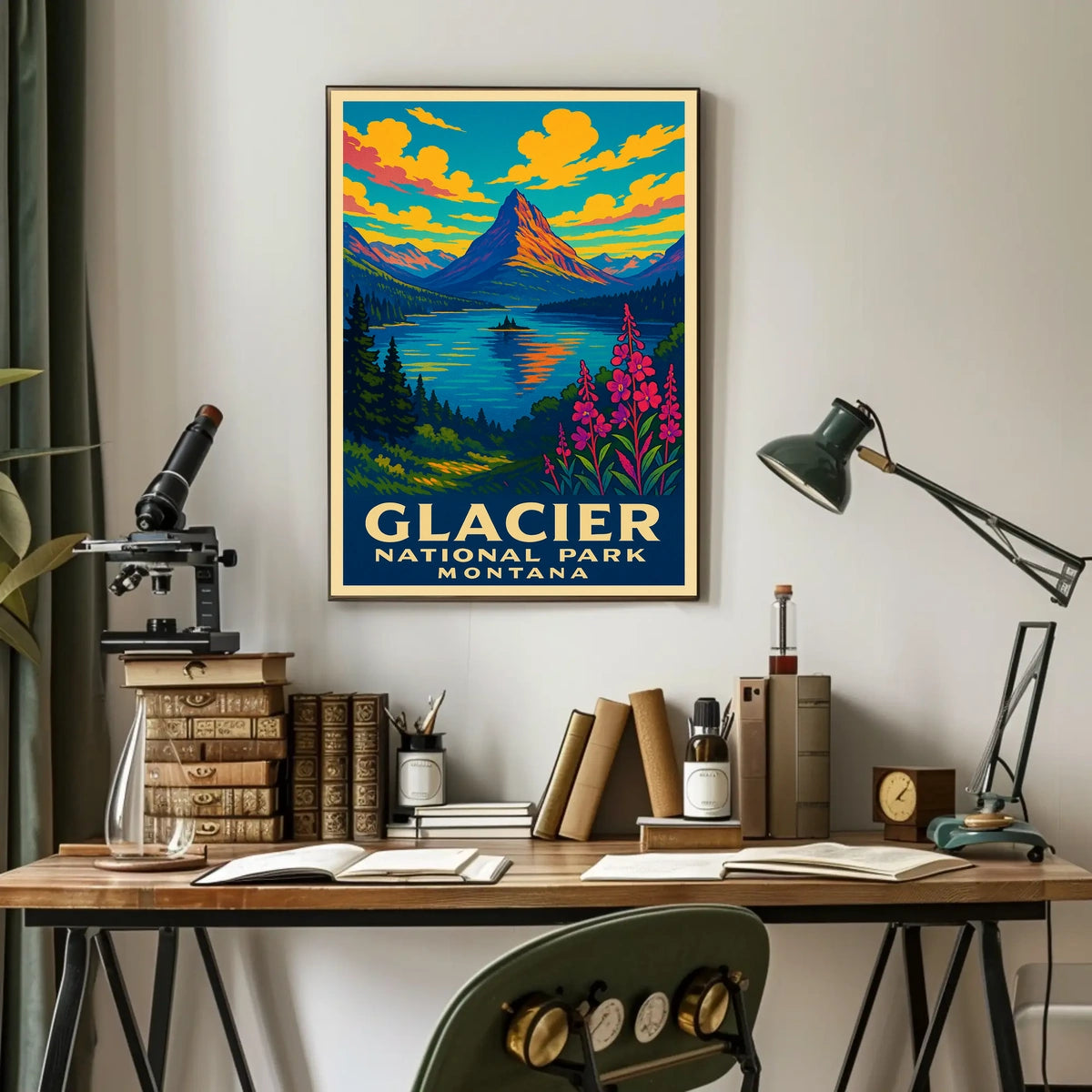 Glacier National Park Montana Poster