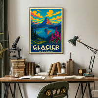Glacier National Park Montana Poster