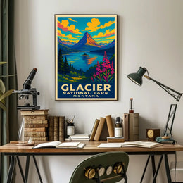 Glacier National Park Montana Poster