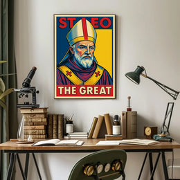 Saint Leo the Great Poster