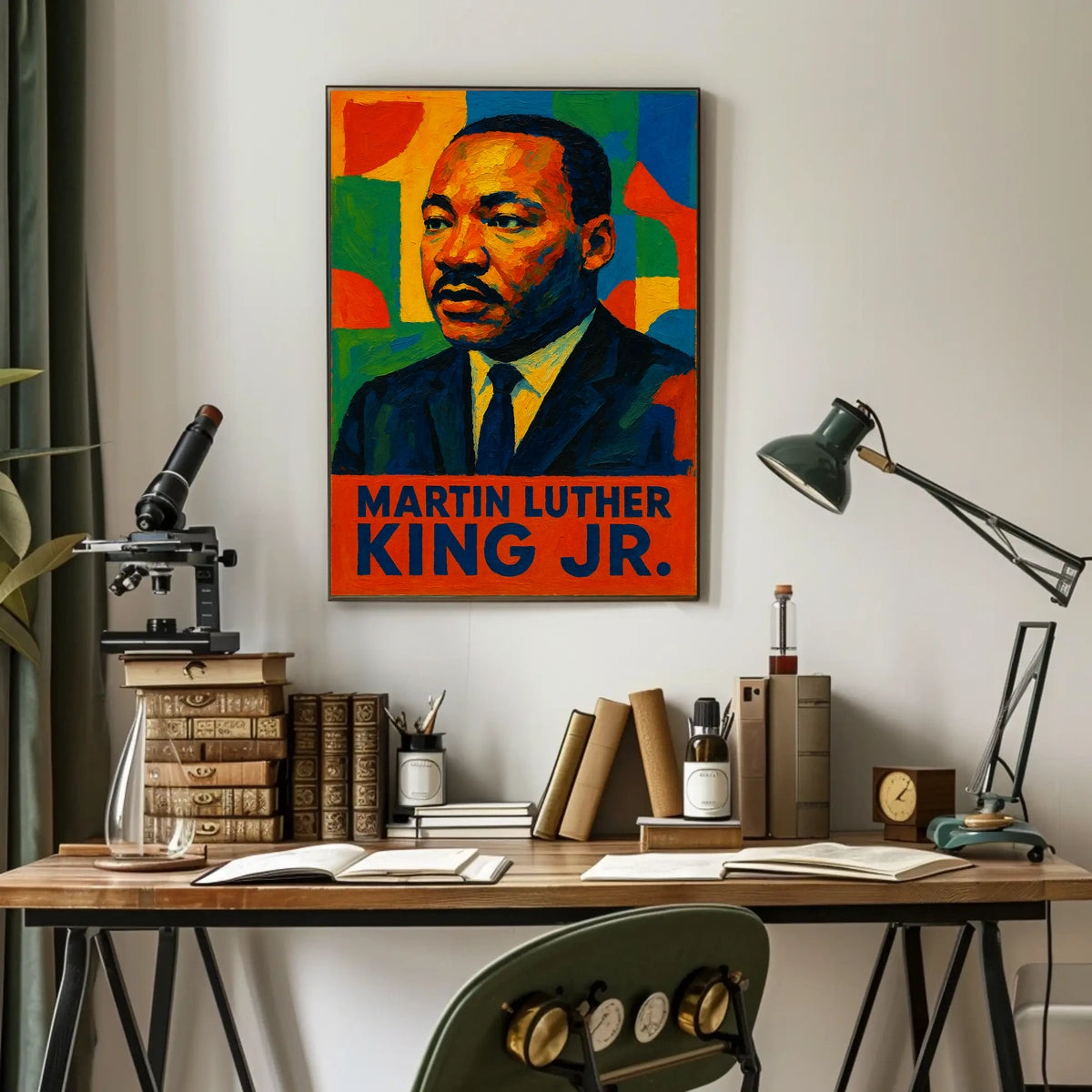 Martin Luther King Jr. Visionary Poster