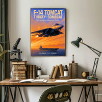 F-14 Tomcat Fleet Guardian Poster PosterGoat