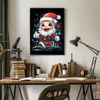 Festive Santa Adventure Poster