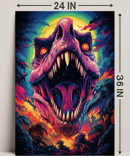 The Roaring Beast Poster PosterGoat