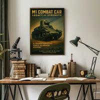 M1 Combat Car Legacy Of Strength Poster