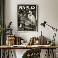 Naples Florida Coastal Serenity Poster Wall Art Beachside