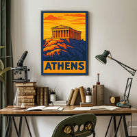 Athens The Parthenon Poster