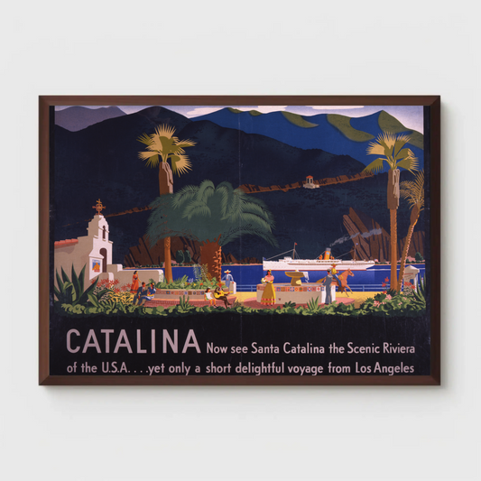 Catalina - The Scenic Riviera of the U.S.A. Poster