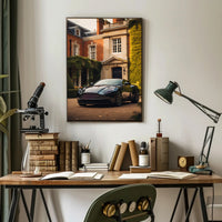 Luxurious Sports Car Elegance Modern Artistic Poster