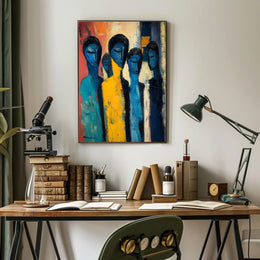 Abstract Ensemble Poster Print Modern Wall Art