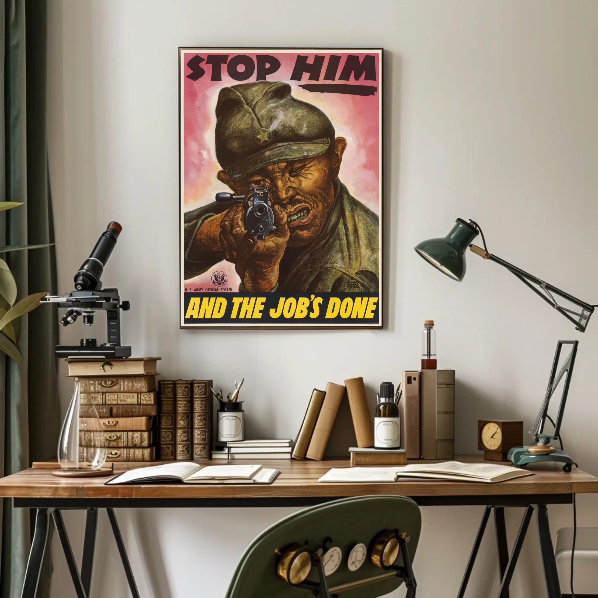 Stop Him Poster PosterGoat