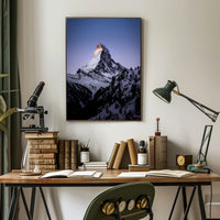 Majestic Mountain Peak Poster
