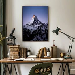 Majestic Mountain Peak Poster