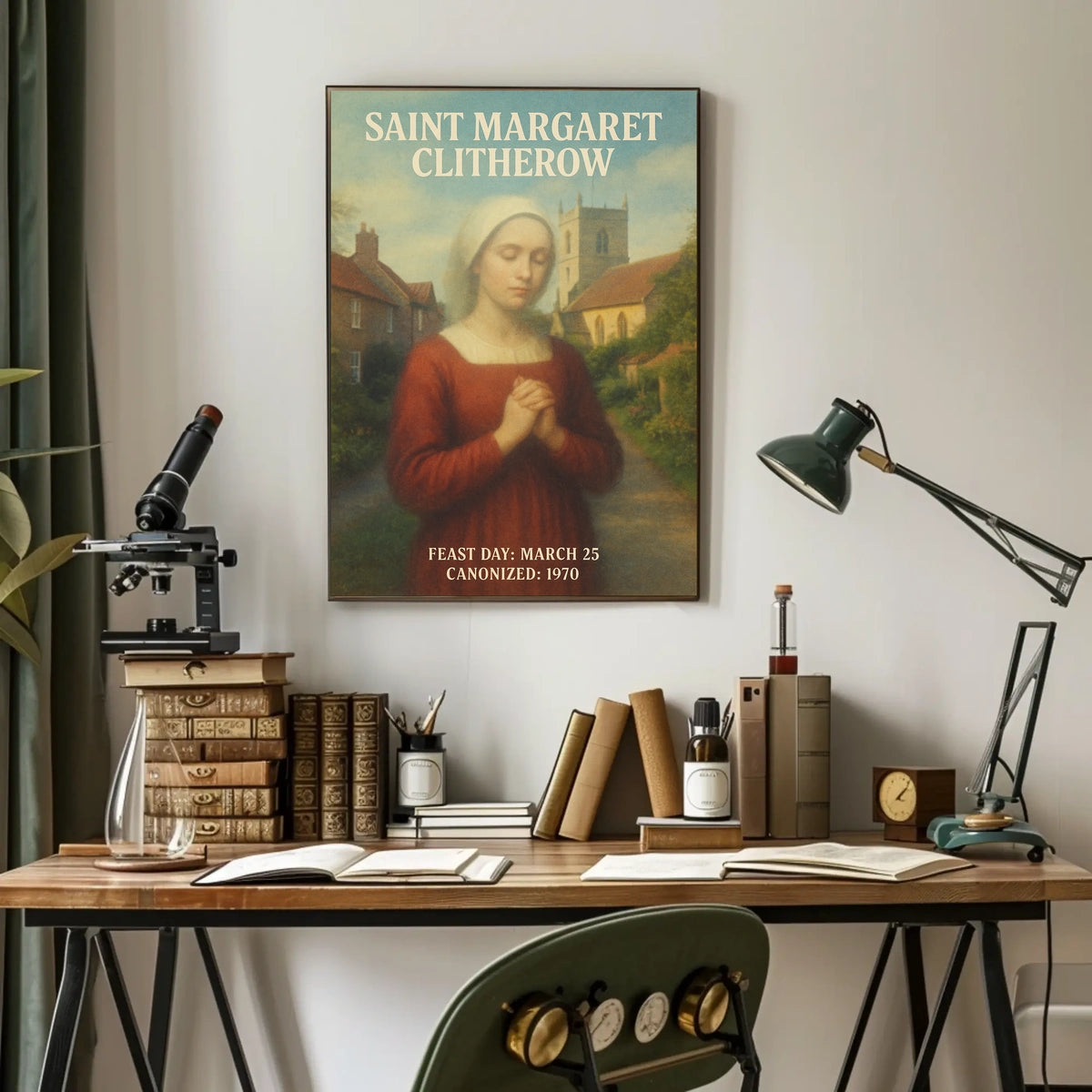 Saint Margaret Clitherow Poster
