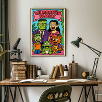 The Monster Family Poster