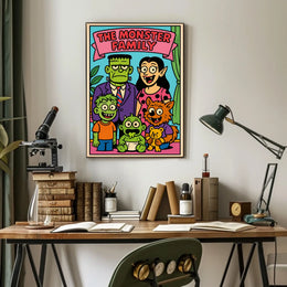The Monster Family Poster