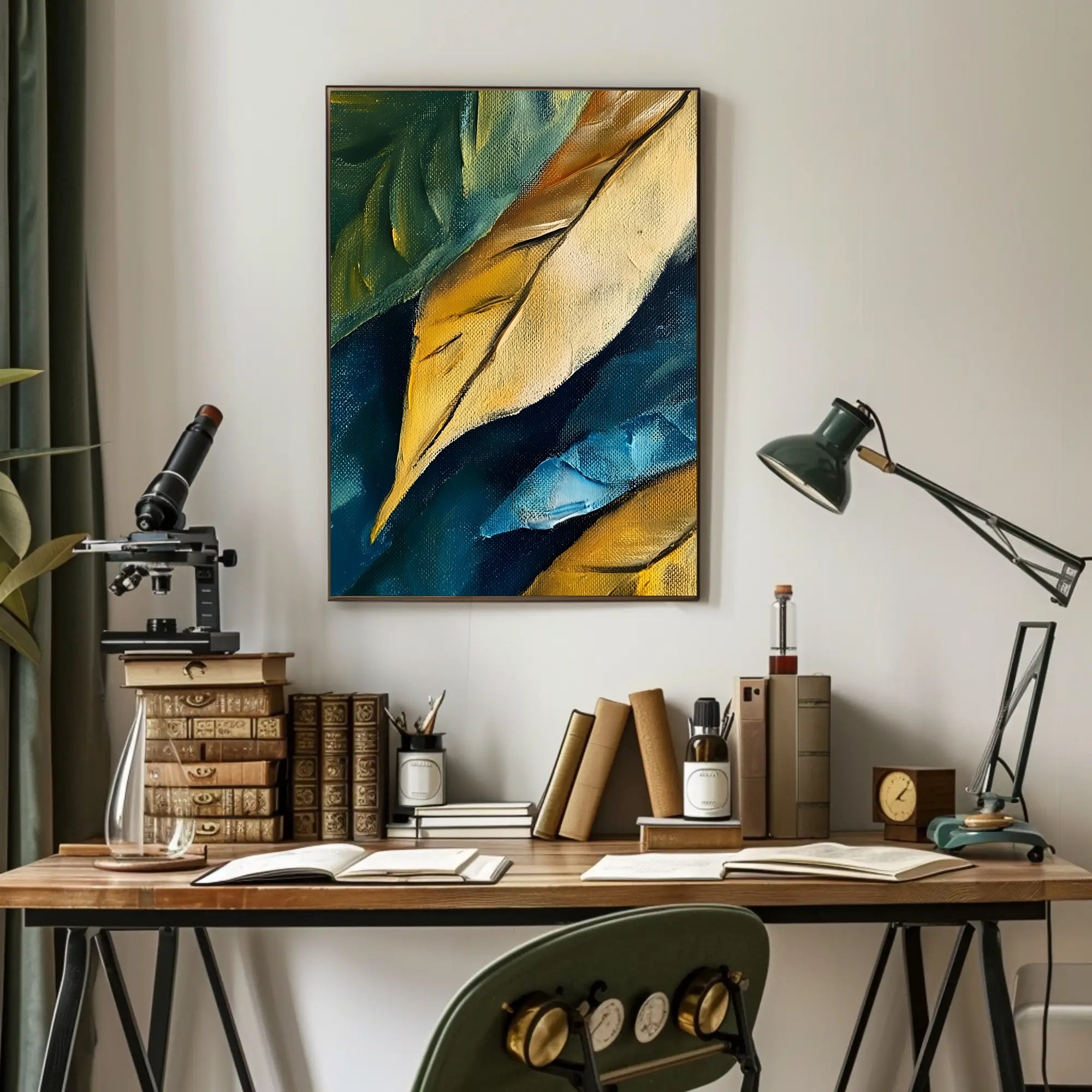 Abstract Colorful Canvas Poster Wall Art Print