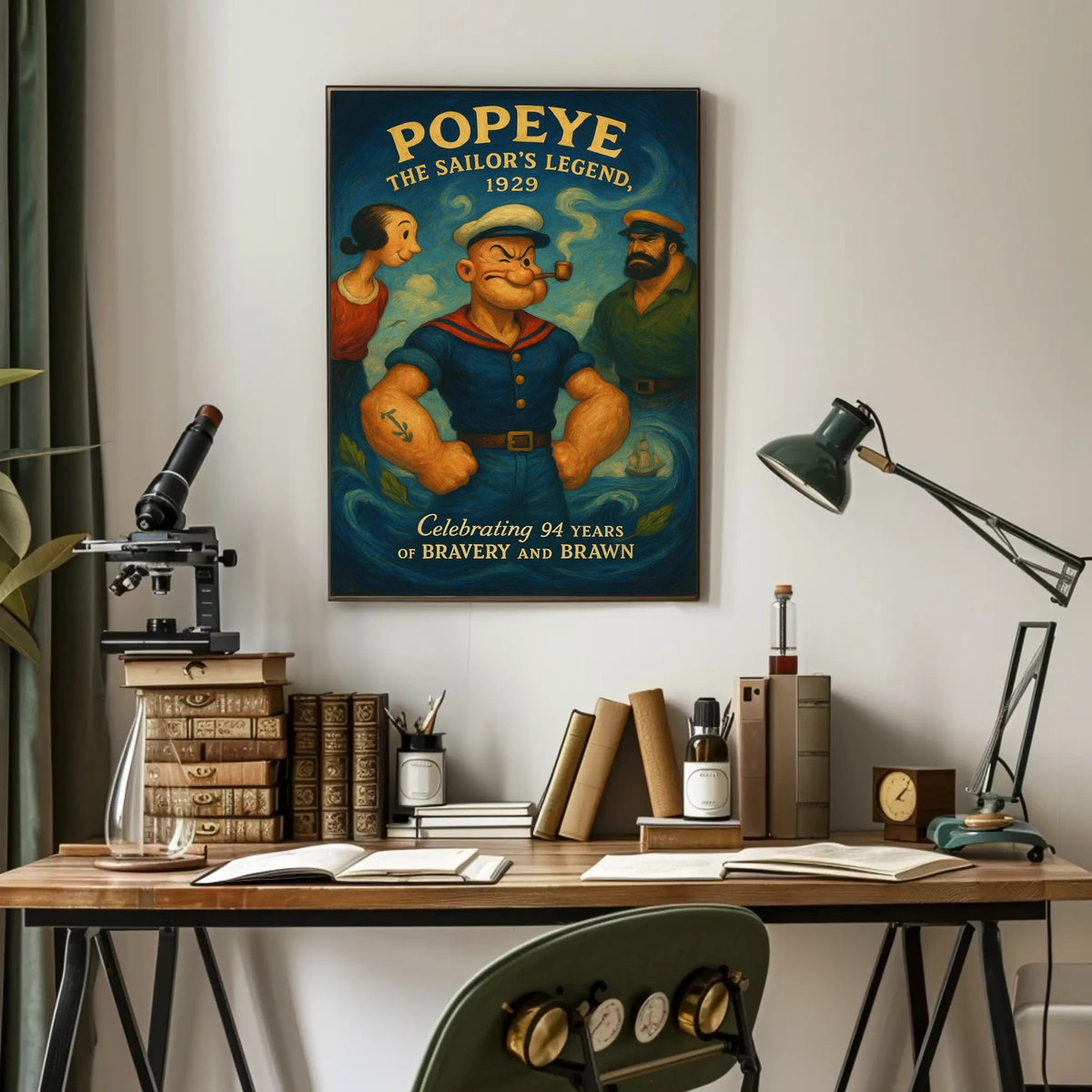 Popeye 1929 Art Poster POP-126