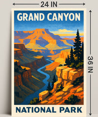 Grand Canyon National Park Poster PosterGoat