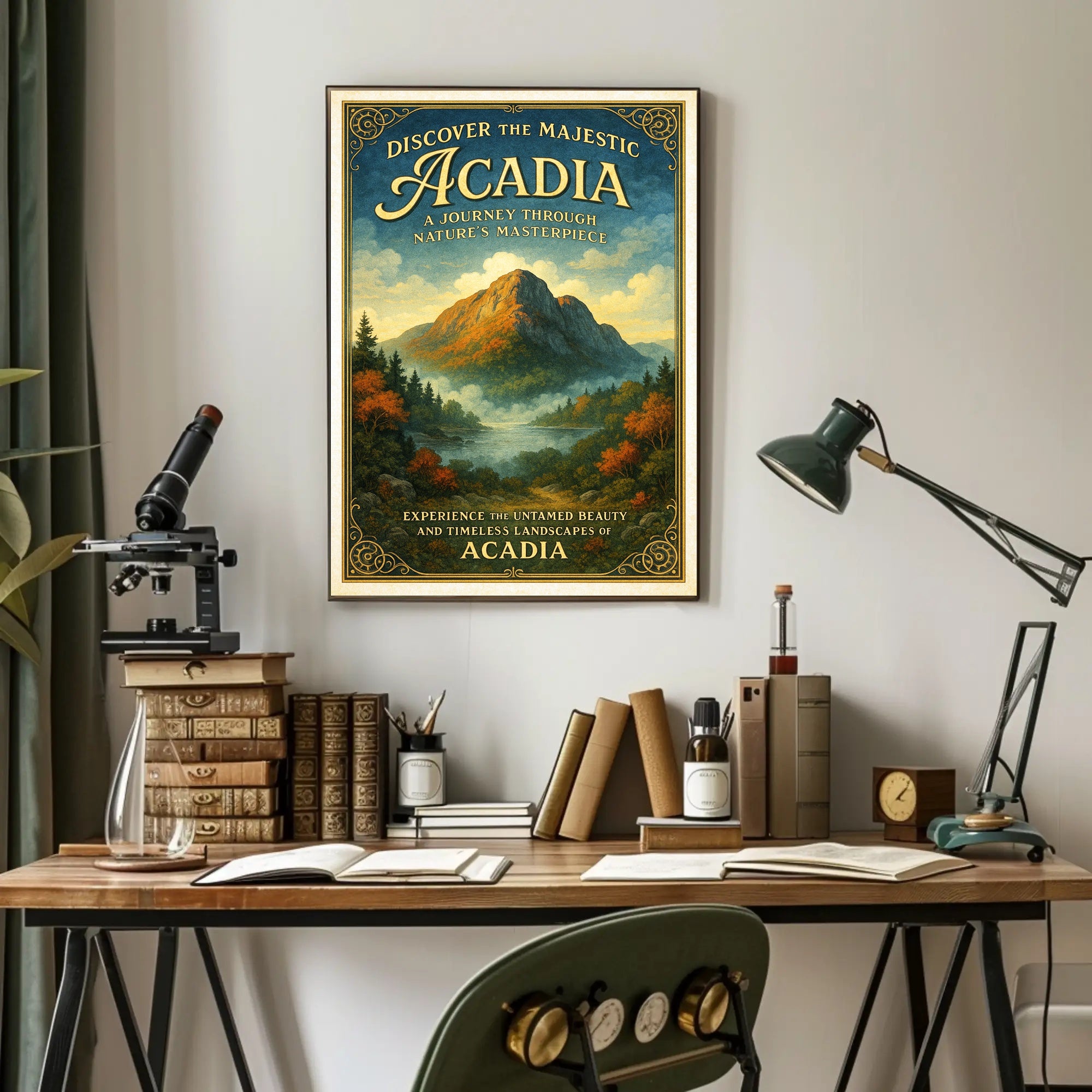 Discover the Majestic Acadia Poster PosterGoat