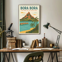 Bora Bora The Jewel of the South Seas Poster