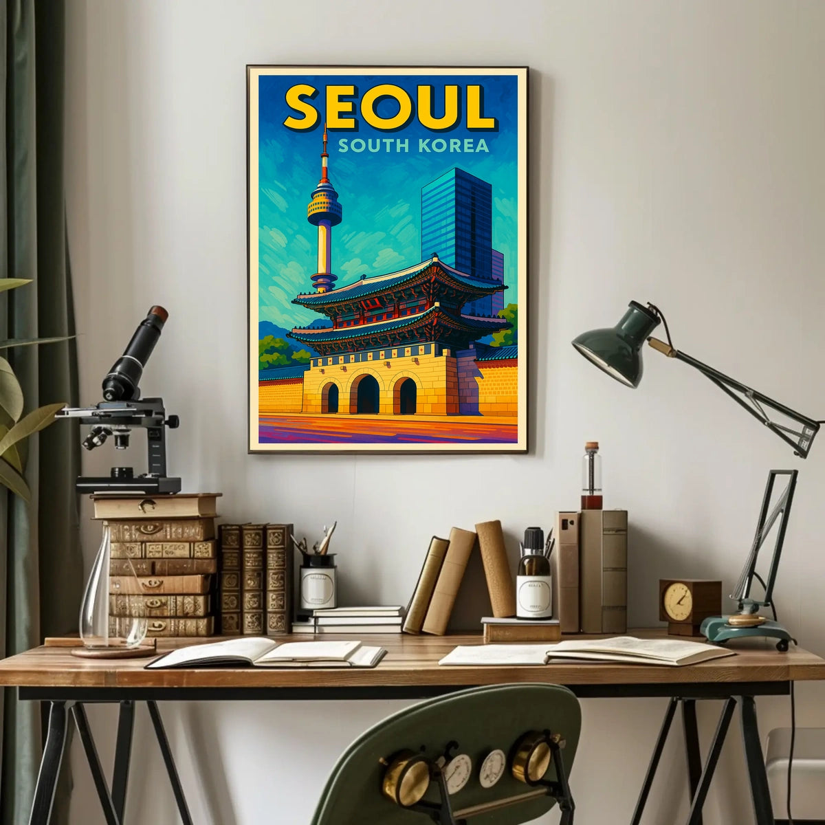 Seoul, South Korea Poster